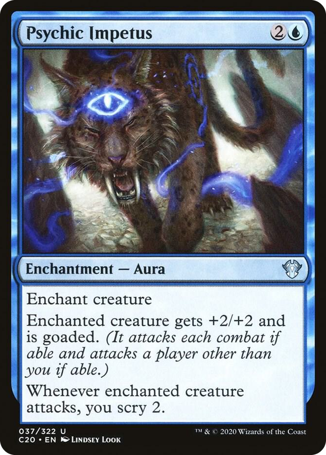 0037 Psychic Impetus U Commander 2020