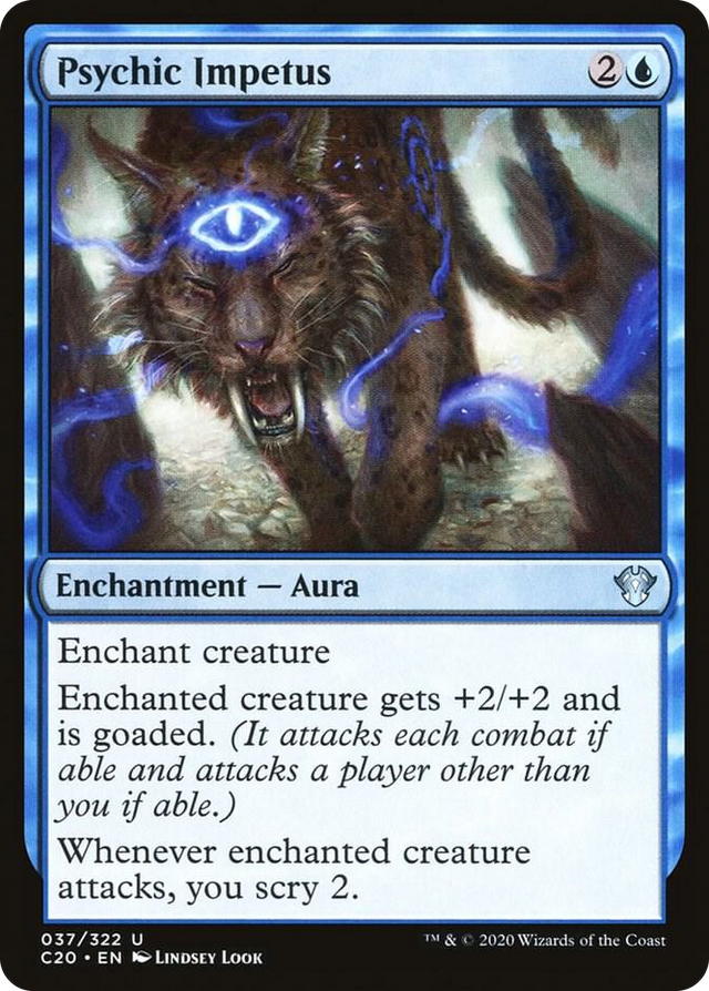 0037 Psychic Impetus U Commander 2020
