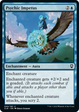 Psychic Impetus #89 C - Commander Legends: Battle for Baldur's Gate Pokemon card