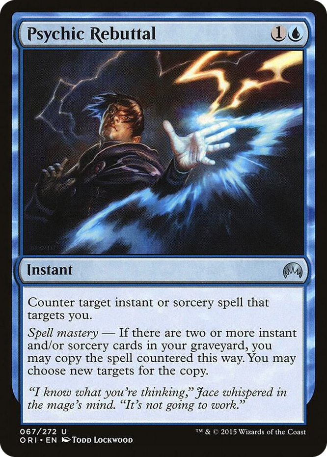 0067 Psychic Rebuttal U Magic Origins