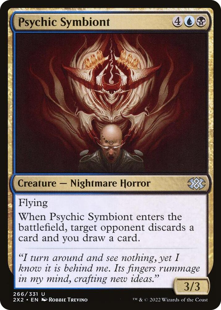 0266 Psychic Symbiont U Double Masters 2022