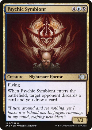0266 Psychic Symbiont U Double Masters 2022