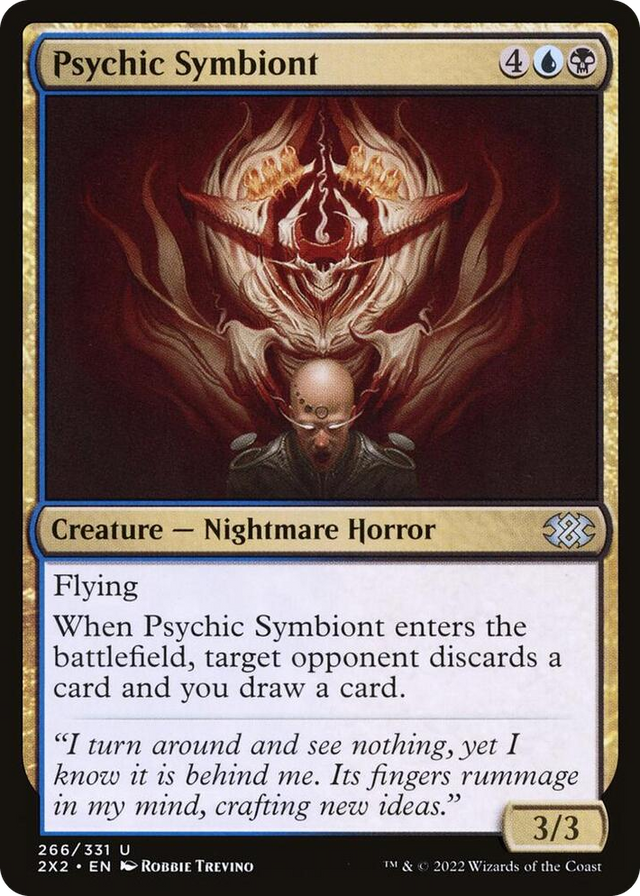 0266 Psychic Symbiont U Double Masters 2022