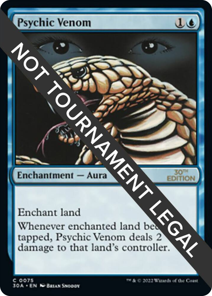 0075 Psychic Venom C 30th Anniversary Edition