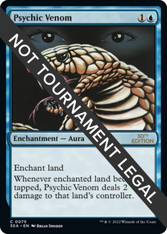 0075 Psychic Venom C 30th Anniversary Edition