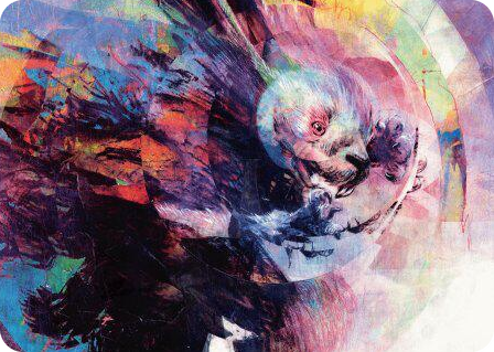 0015 Psychic Whorl Art Card S Art Series: Bloomburrow