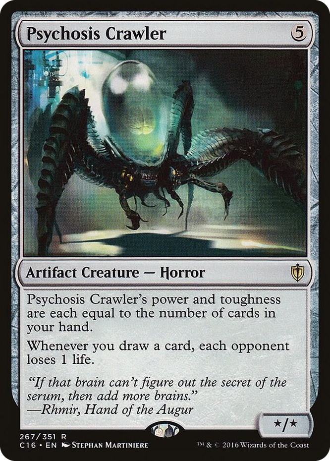 Psychosis Crawler #267 R - Commander 2016 Pokemon card
