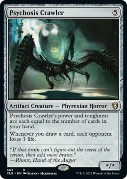 0869 Psychosis Crawler R Commander Legends: Battle for Baldur's Gate