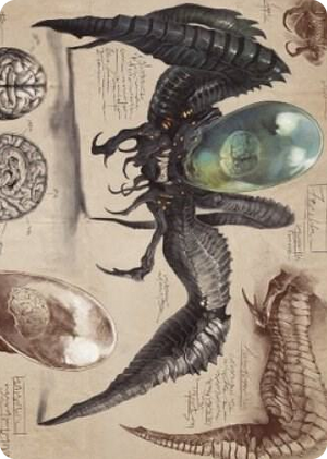 0073 Psychosis Crawler Art Card S Art Series: The Brothers' War