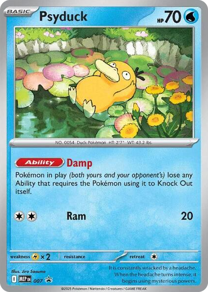 0007 Psyduck - 007 Promo Mega Evolution Promo