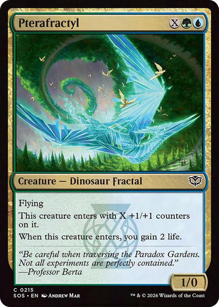 Pterafractyl #215 C - Secrets of Strixhaven Pokemon card