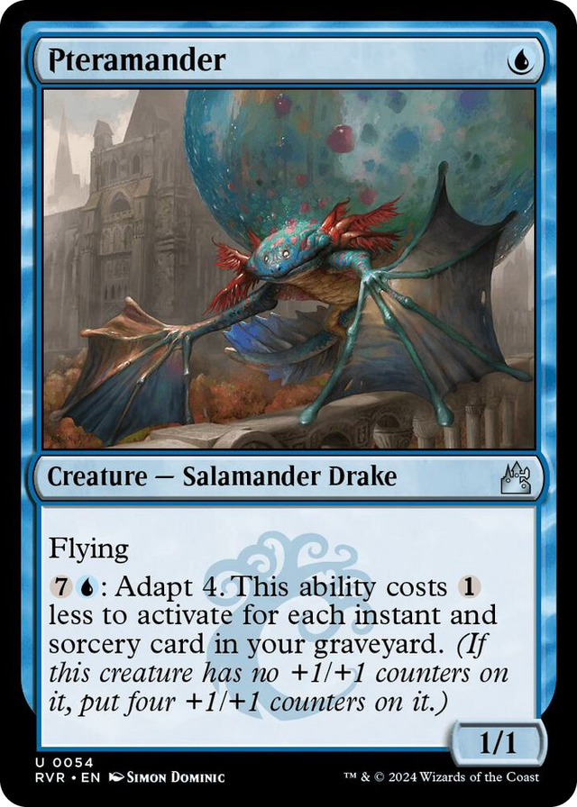0054 Pteramander U Ravnica Remastered