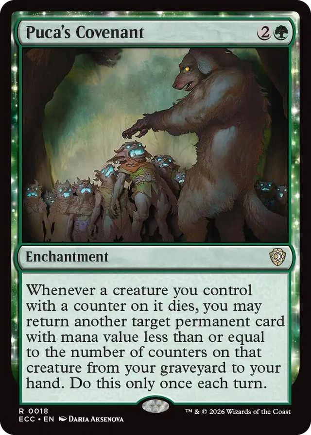 0018 Puca's Covenant R Commander: Lorwyn Eclipsed