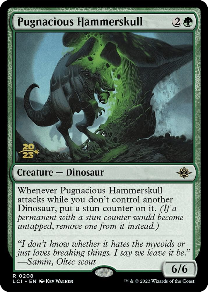 0208 Pugnacious Hammerskull R Prerelease Cards