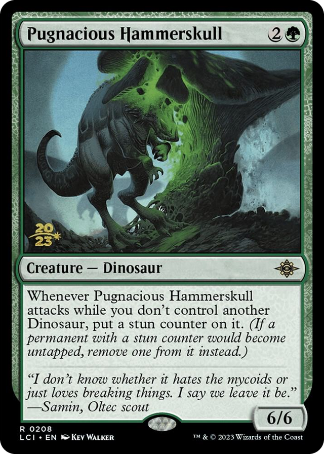 0208 Pugnacious Hammerskull R Prerelease Cards