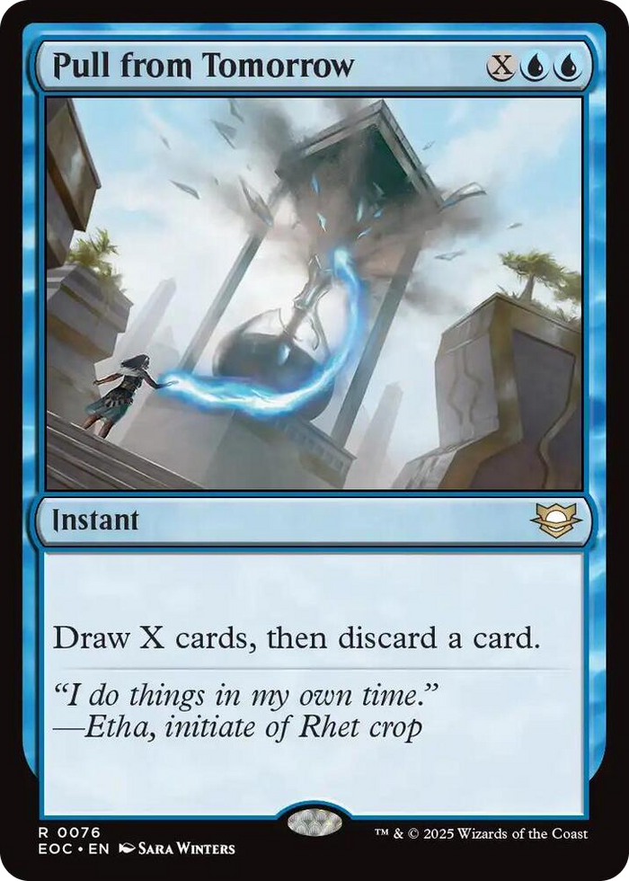 Pull from Tomorrow #76 R - Commander: Edge of Eternities Pokemon card