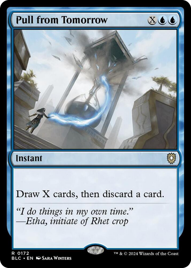 0172 Pull from Tomorrow R Commander: Bloomburrow