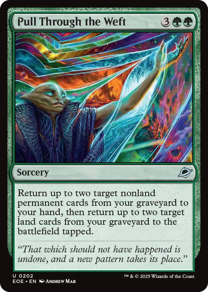 0202 Pull Through the Weft U Edge of Eternities