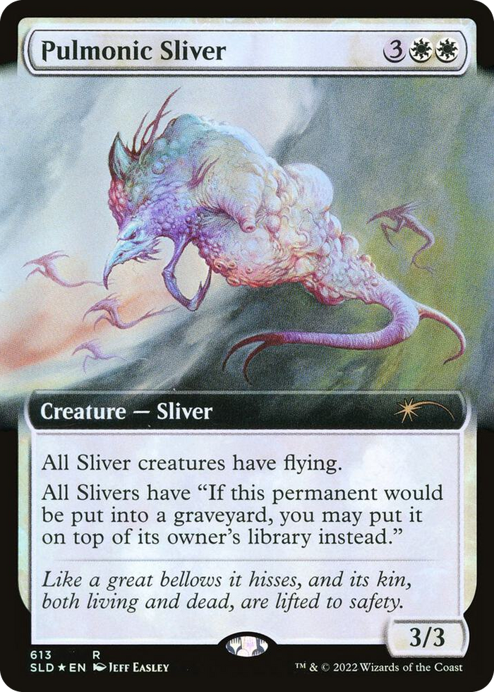 Pulmonic Sliver (Extended Art) #613 R - Secret Lair Drop Series Pokemon card