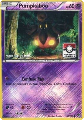 0056 Pumpkaboo - 56/146 (Pokemon League) [2nd Place] Promo League & Championship Cards