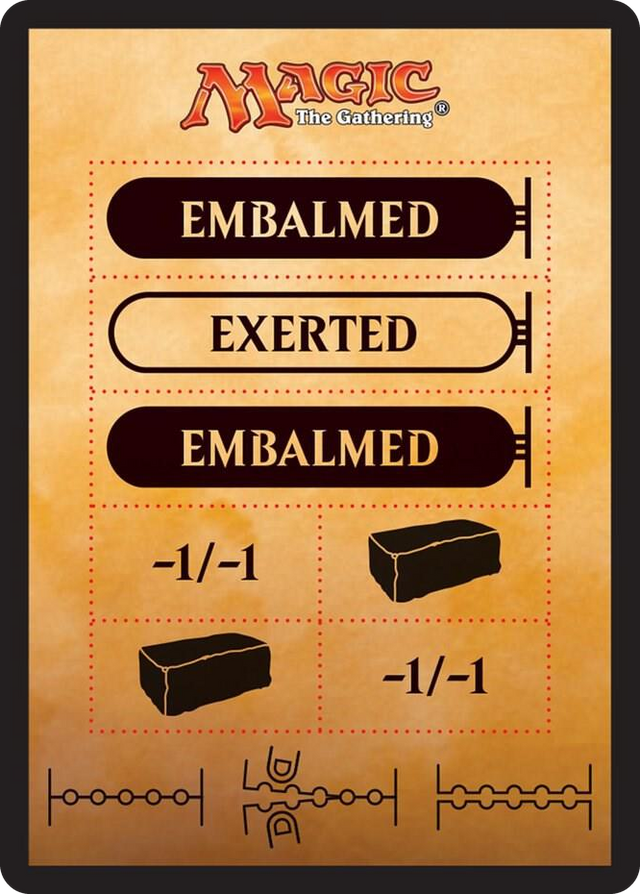 0000 Punch Card Token T Amonkhet