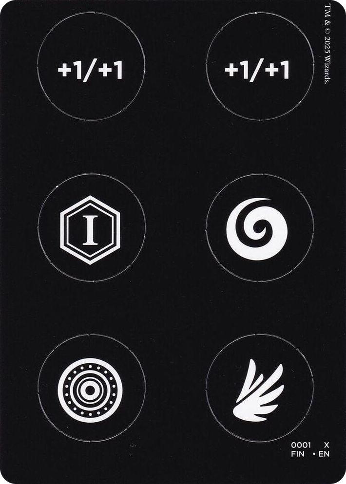 0001 Punch Card Token (0001 // 0002) T FINAL FANTASY