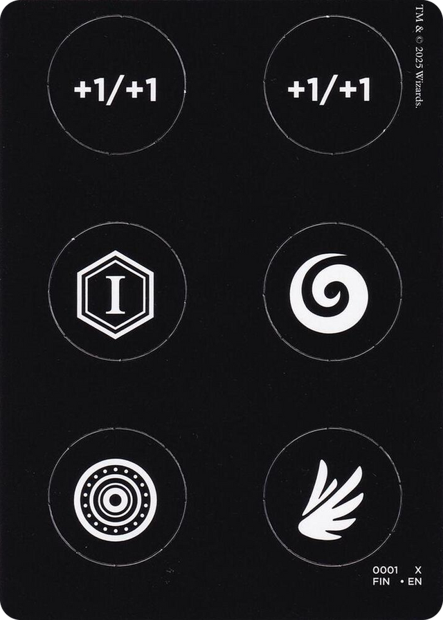 0001 Punch Card Token (0001 // 0002) T FINAL FANTASY