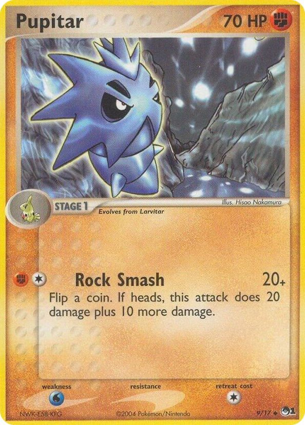 0009 Pupitar Uncommon POP Series 1