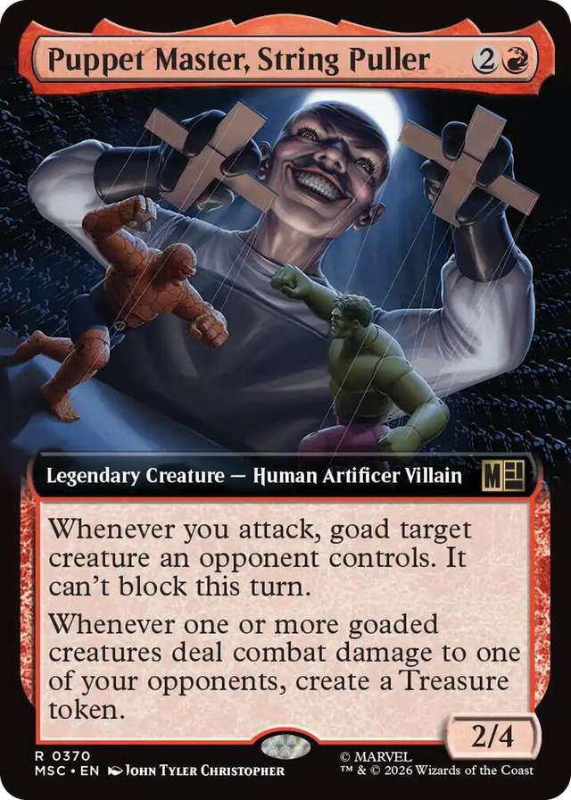 0370 Puppet Master, String Puller (Extended Art) R Commander: Marvel Super Heroes