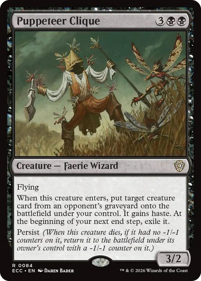 0084 Puppeteer Clique R Commander: Lorwyn Eclipsed