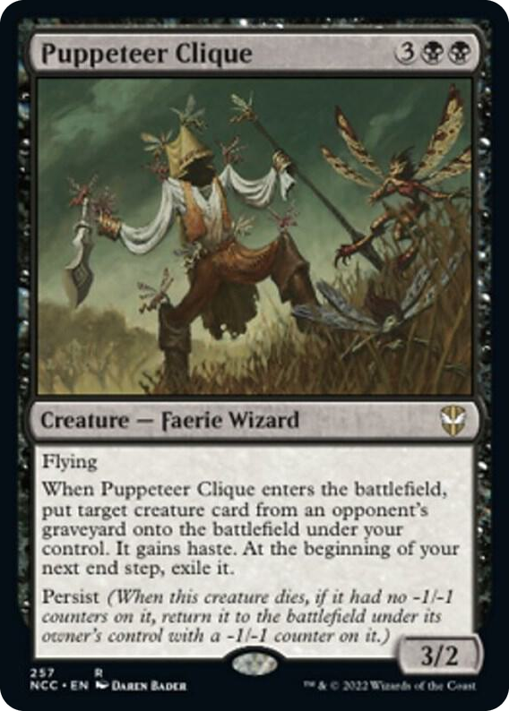 0257 Puppeteer Clique R Commander: Streets of New Capenna