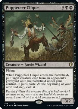 0769 Puppeteer Clique R Commander Legends: Battle for Baldur's Gate