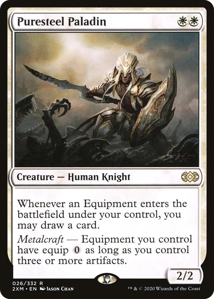 0026 Puresteel Paladin R Double Masters