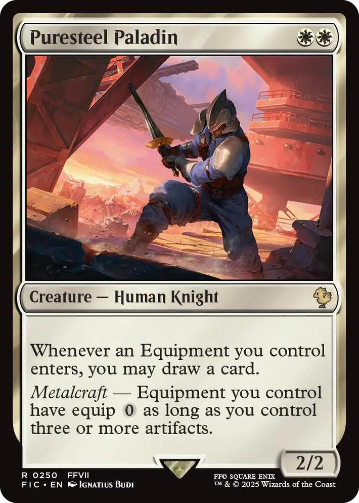 0250 Puresteel Paladin R Commander: FINAL FANTASY