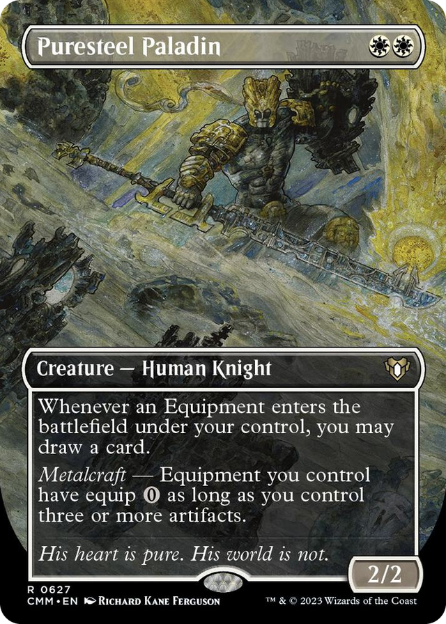 0627 Puresteel Paladin (Borderless) R Commander Masters