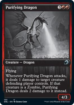 0155 Purifying Dragon U Innistrad: Double Feature