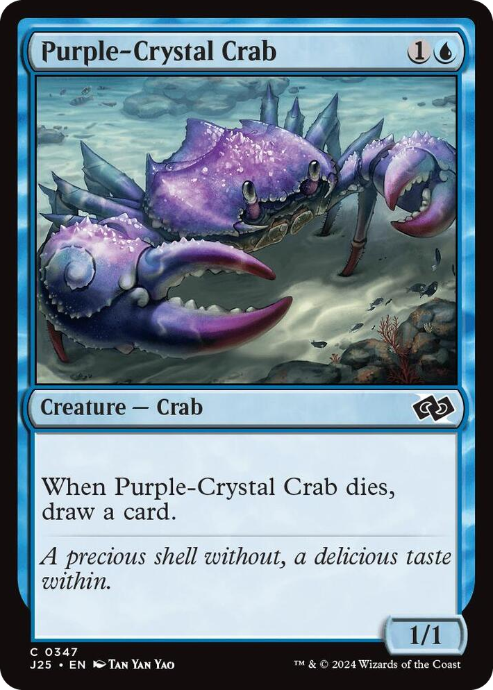 0347 Purple-Crystal Crab C Foundations Jumpstart