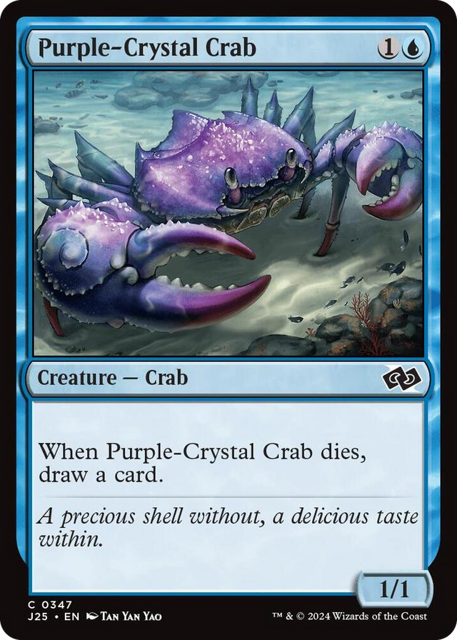 0347 Purple-Crystal Crab C Foundations Jumpstart