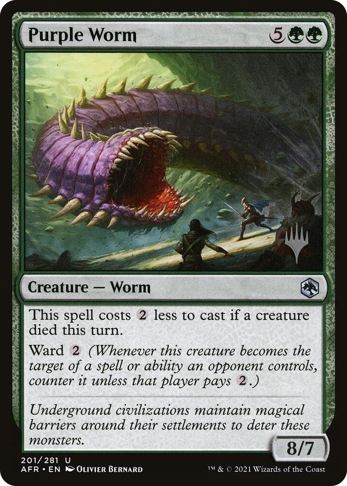 0201 Purple Worm U Promo Pack: Adventures in the Forgotten Realms