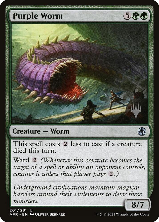 0201 Purple Worm U Promo Pack: Adventures in the Forgotten Realms