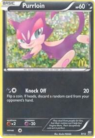 0009 Purrloin Promo McDonald's Promos 2012