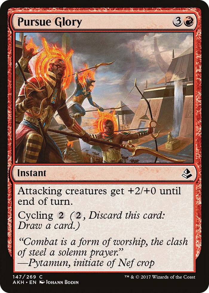 Pursue Glory #147 C - Amonkhet Pokemon card