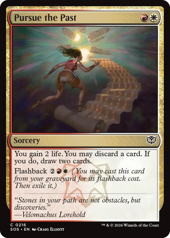 Pursue the Past #216 C - Secrets of Strixhaven Pokemon card