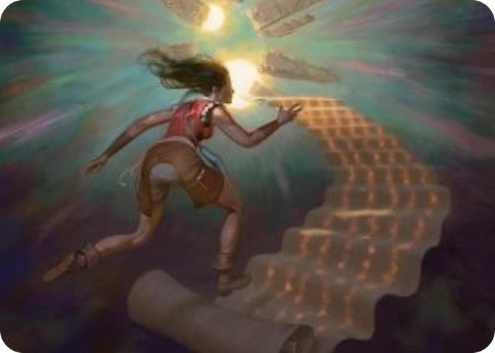 Pursue the Past Art Card #22 S - Art Series: Secrets of Strixhaven Pokemon card