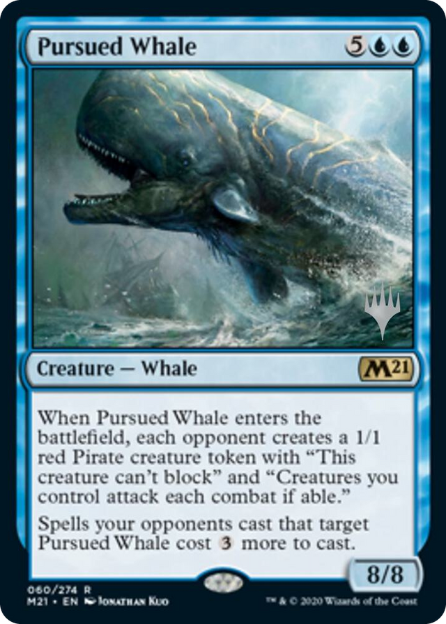 0060 Pursued Whale R Promo Pack: Core Set 2021