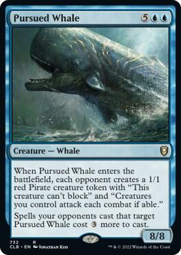 0732 Pursued Whale R Commander Legends: Battle for Baldur's Gate