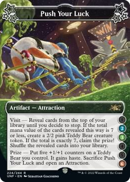 0224 Push Your Luck (2-3-6) R Unfinity