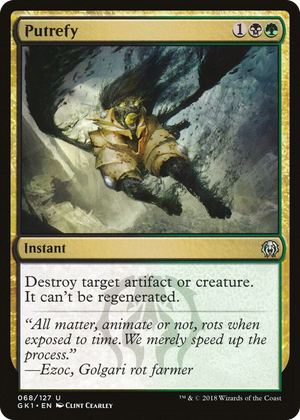 0068 Putrefy U Guilds of Ravnica: Guild Kits