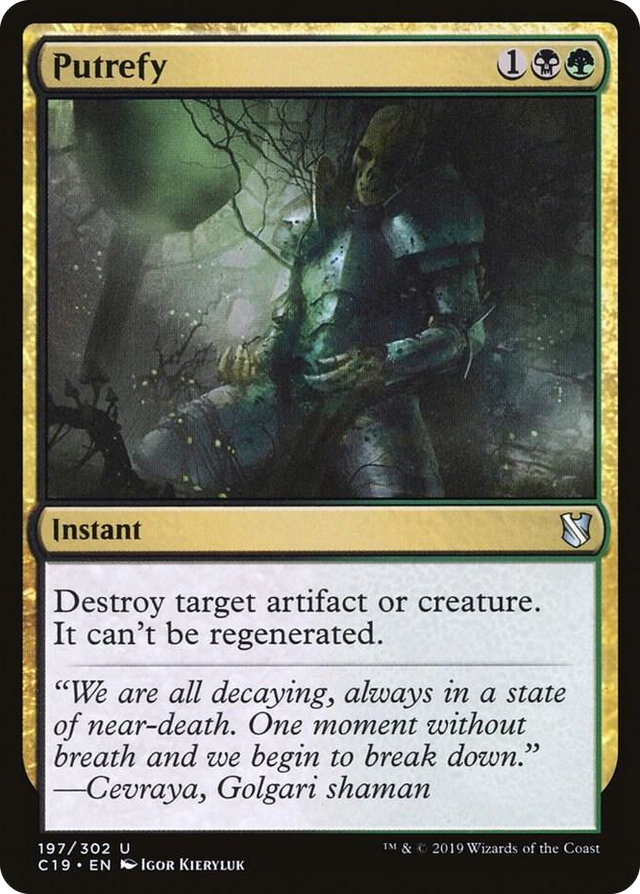 0197 Putrefy U Commander 2019