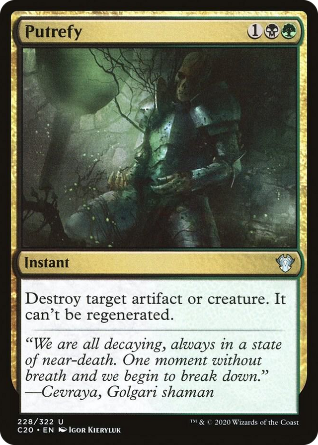 0228 Putrefy U Commander 2020